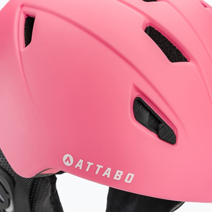 Children's ski helmet ATTABO S200 pink 8