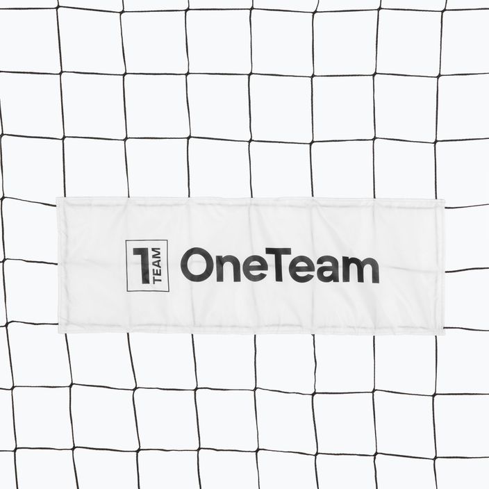 OneTeam Flex Square football goal 120 x 80 cm white 5