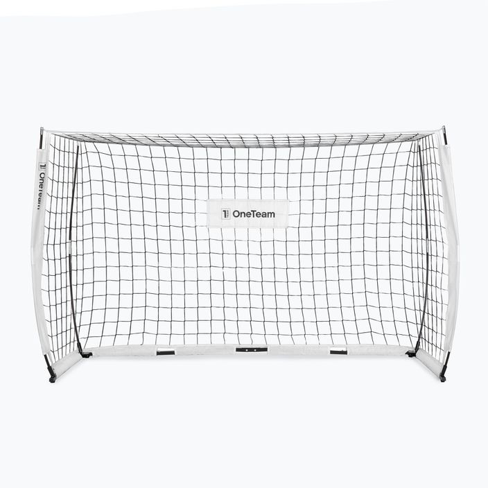 OneTeam Flex Square football goal 240 x 150 cm white 2