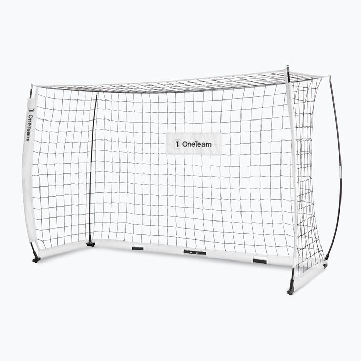 OneTeam Flex Square football goal 240 x 150 cm white 3