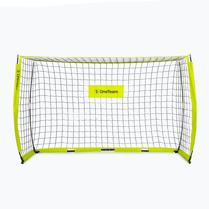 OneTeam Flex Square football goal 240 x 150 cm green 2