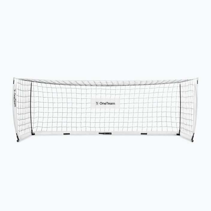 OneTeam Flex Square football goal 300 x 100 cm white 2