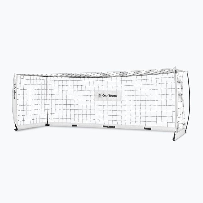 OneTeam Flex Square football goal 300 x 100 cm white 3