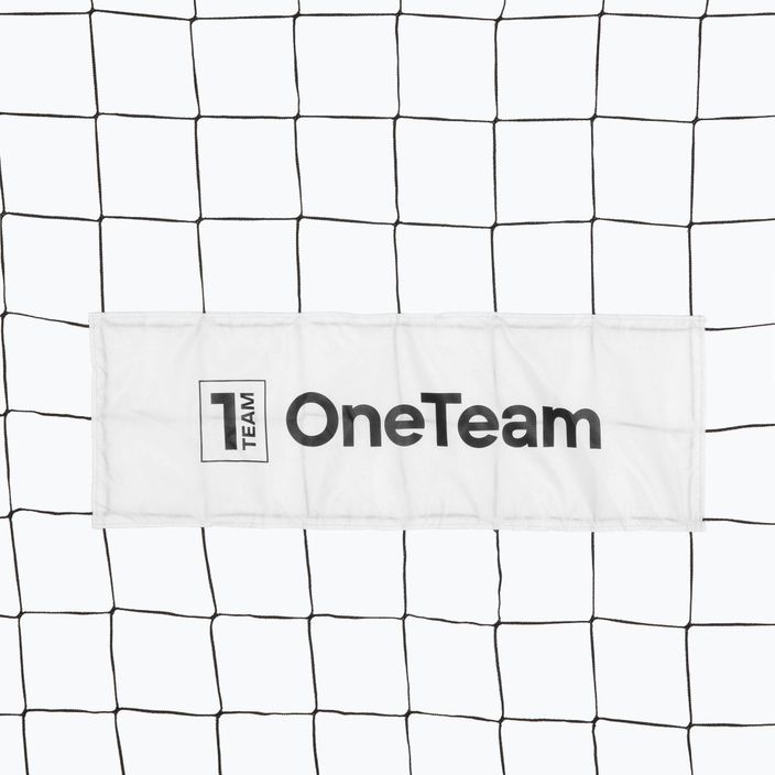 OneTeam Flex Square football goal 300 x 100 cm white 5