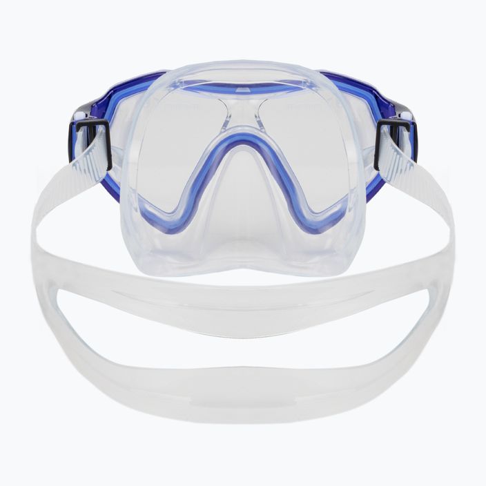 AQUASTIC Shelly children's snorkelling set mask + snorkel + fins blue 5