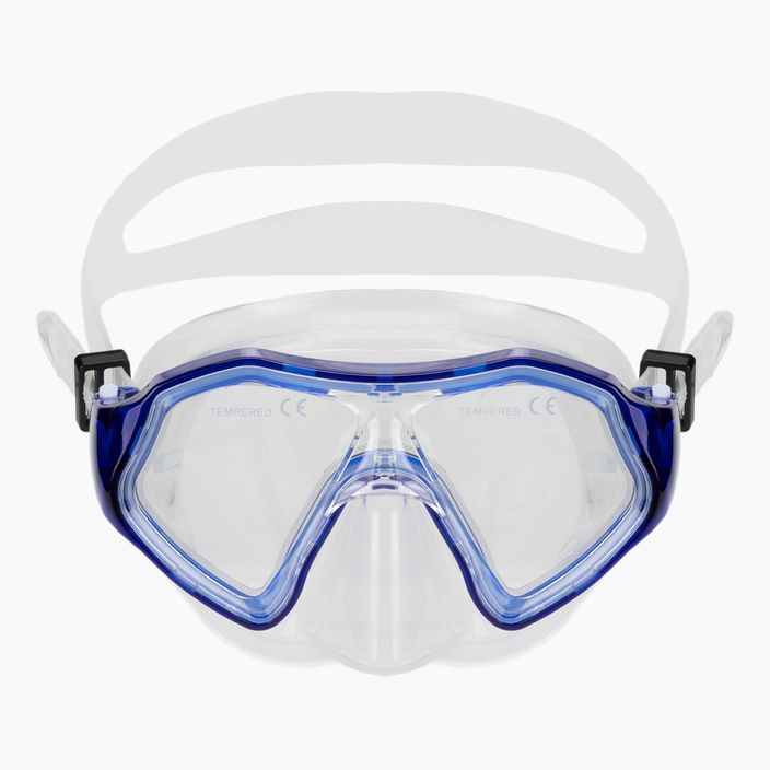 AQUASTIC Shelly children's snorkel mask dark blue 2