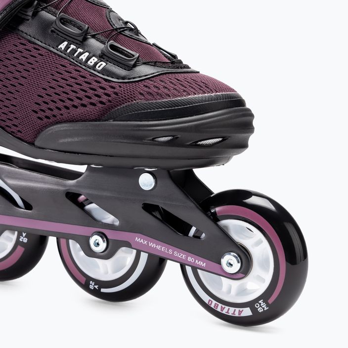 Women's ATTABO OneFoot roller skates purple 9