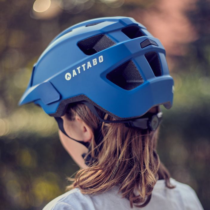 ATTABO Khola children's bicycle helmet blue 11