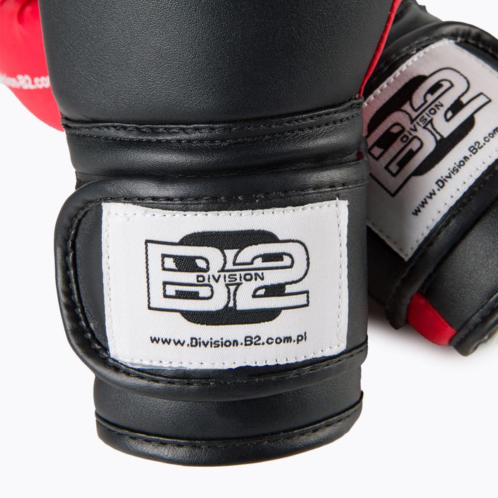DIVISION B-2 black-red boxing gloves DIV-TG01 5