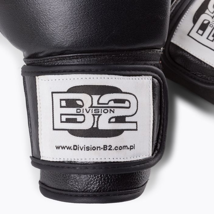 DIVISION B-2 boxing gloves black and white DIV-SG01 4