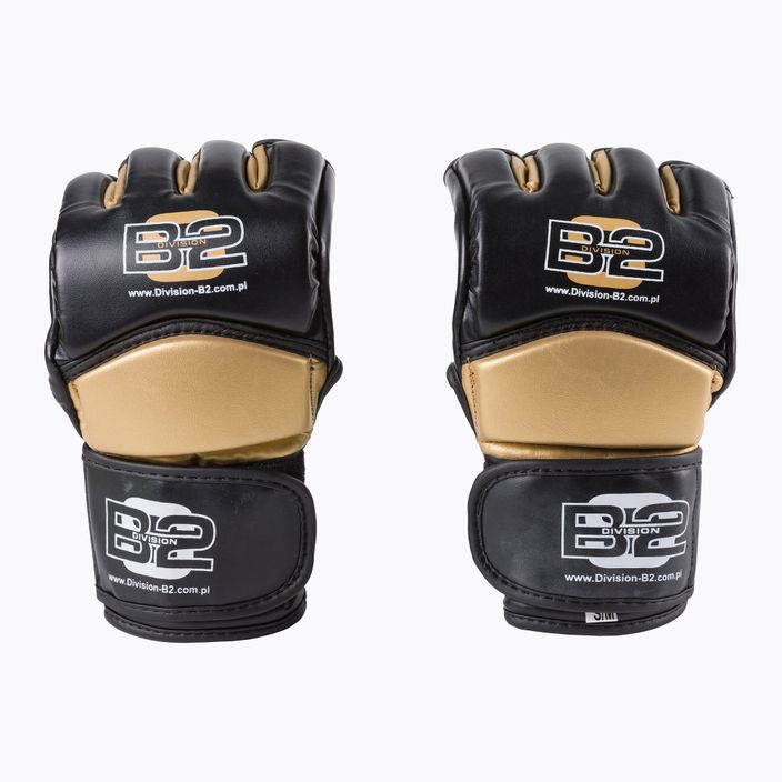 Grappling gloves for MMA DIVISION B-2 black DIV-MMA04