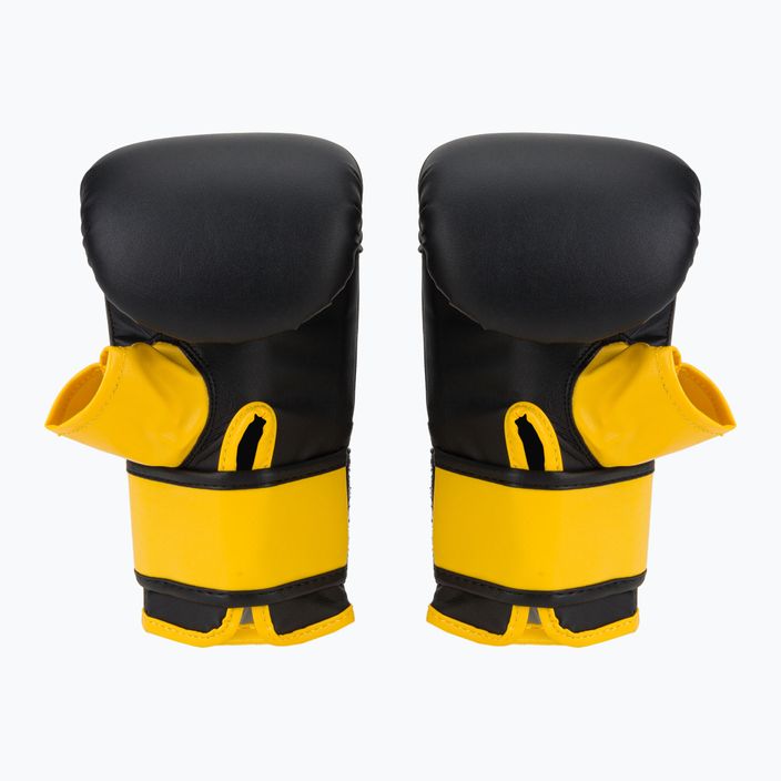 DIVISION B-2 instrument boxing gloves black and yellow DIV-BG03 2