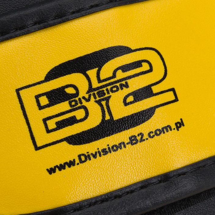 DIVISION B-2 instrument boxing gloves black and yellow DIV-BG03 6