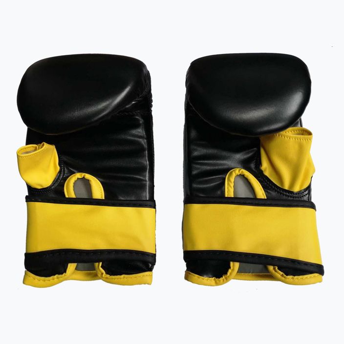 DIVISION B-2 instrument boxing gloves black and yellow DIV-BG03 9