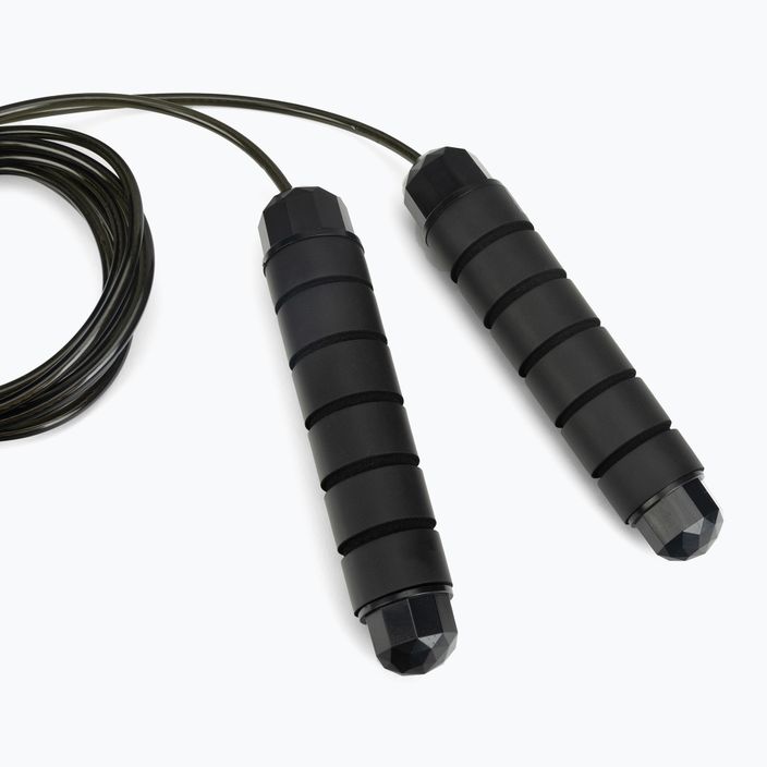 Adjustable skipping rope with weight DIVISION B-2 black DIV-WJR180 2