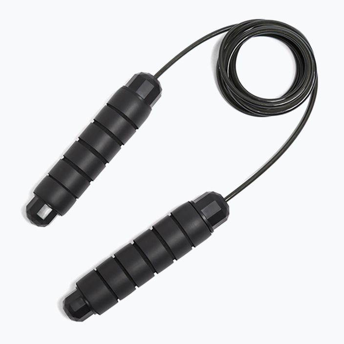 Adjustable skipping rope with weight DIVISION B-2 black DIV-WJR180 3