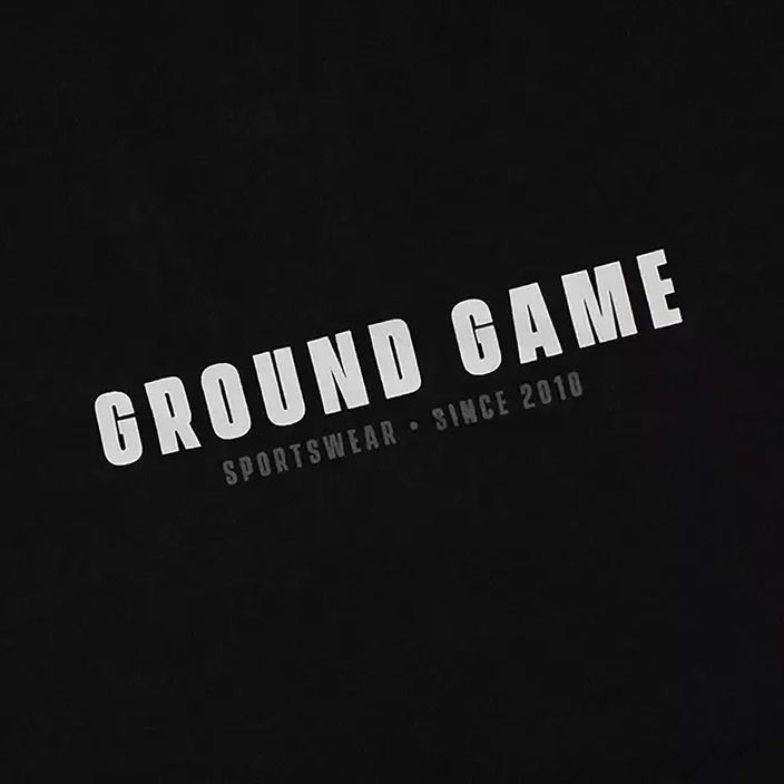 Men's Ground Game Minimal Typo T-shirt black 3
