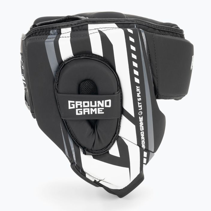 Ground Game Big Typo boxing helmet black 2