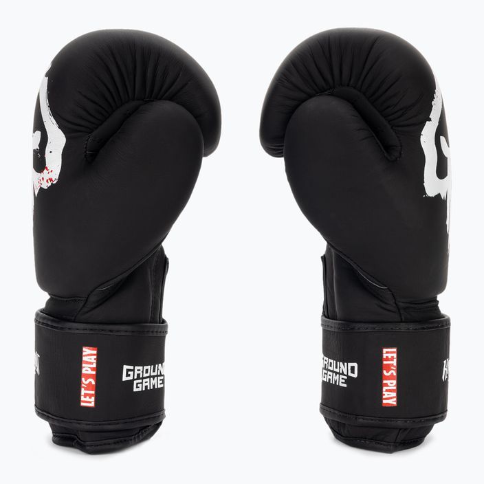 Ground Game Skullz boxing gloves black 4