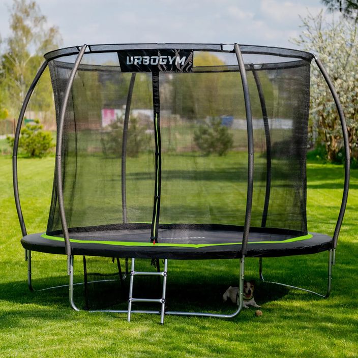 UrboGym Infinity 252 cm black 8FT garden trampoline 12