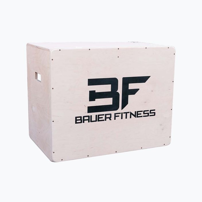 Wooden polyometric box Bauer Fitness brown CFA-160