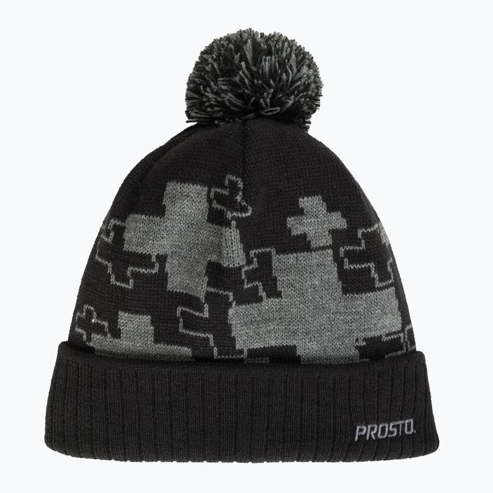 PROSTO Winter Snowmzy winter hat black 5