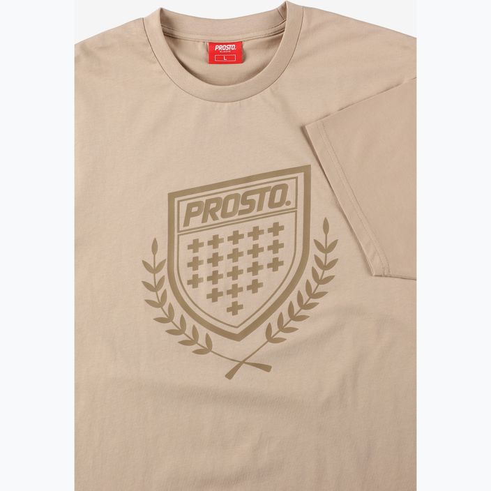 PROSTO men's T-shirt Tronite beige 3