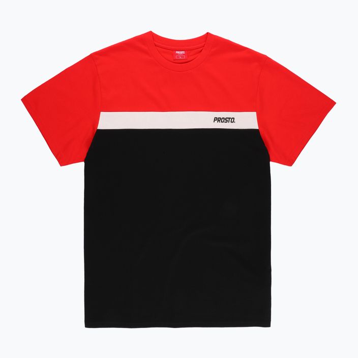 Men's PROSTO Plooz t-shirt red