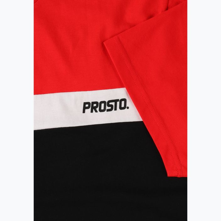 Men's PROSTO Plooz t-shirt red 3