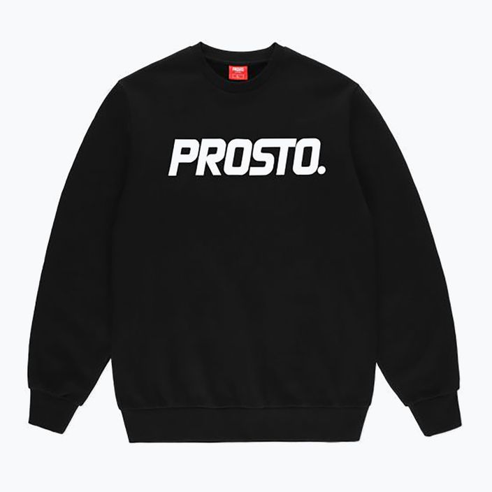 Men's PROSTO Crewneck sweatshirt Toras black
