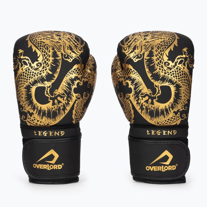 Overlord Legend black-gold boxing gloves 100001-BK_GO