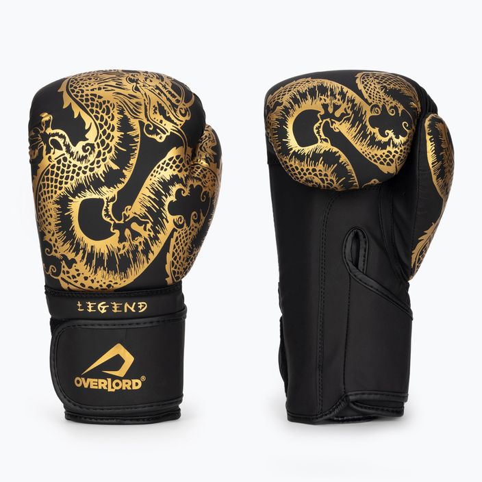 Overlord Legend black-gold boxing gloves 100001-BK_GO 3