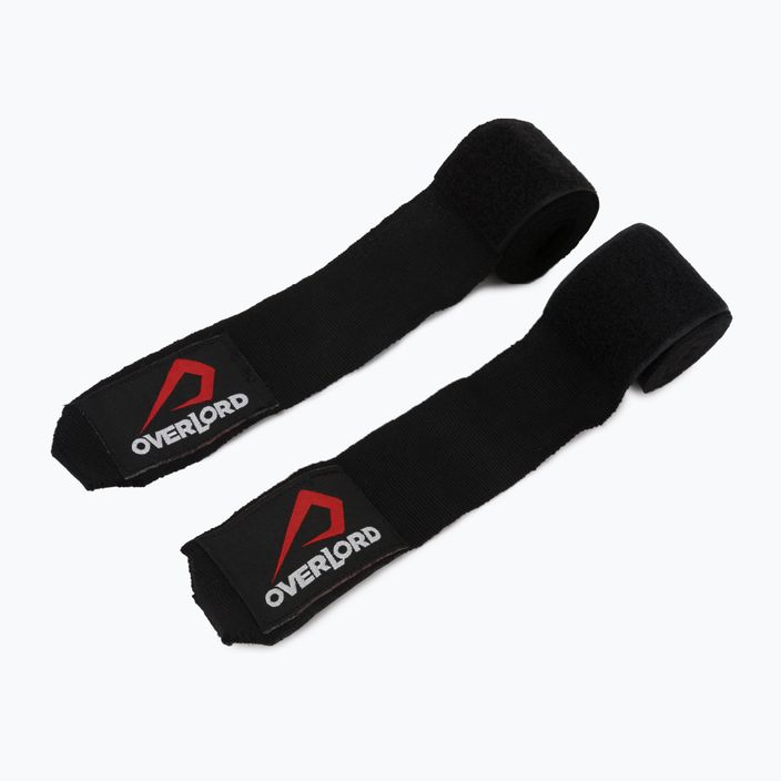 Overlord elastic boxing bandages black 200001-BK/350 2
