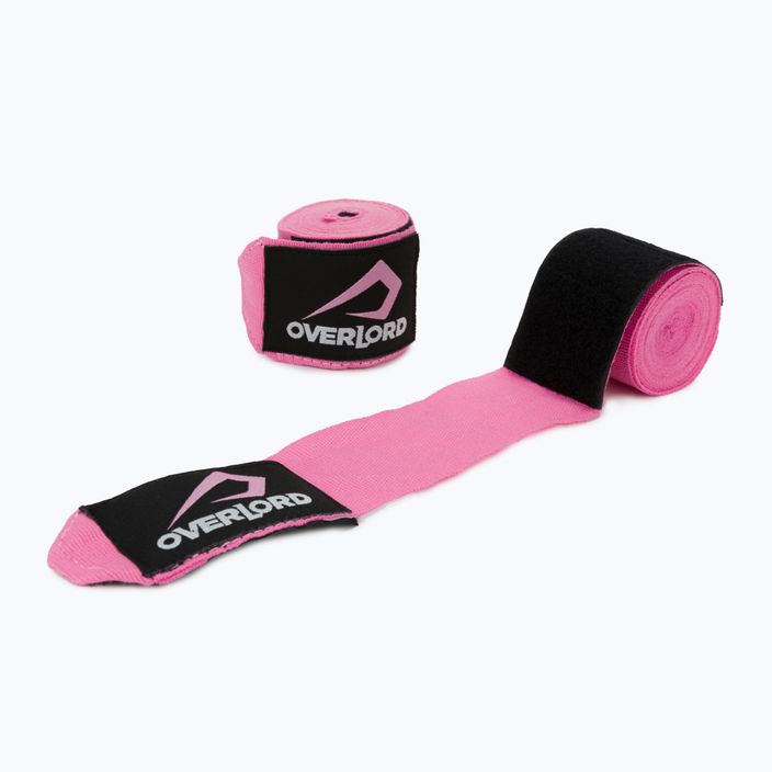 Overlord elastic boxing bandages pink 200001-PK/350