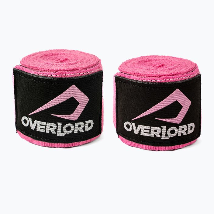 Overlord elastic boxing bandages pink 200001-PK/350 3