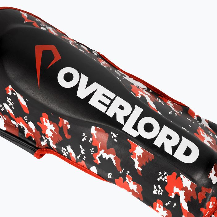 Overlord Fighter tibia protectors red 301002-R/M 6