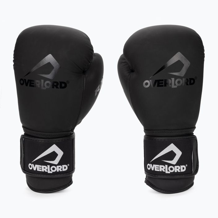 Overlord Rage black boxing gloves 100004-BK