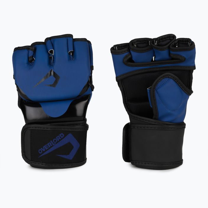 Overlord X-MMA grappling gloves blue 101001-BL/S 3