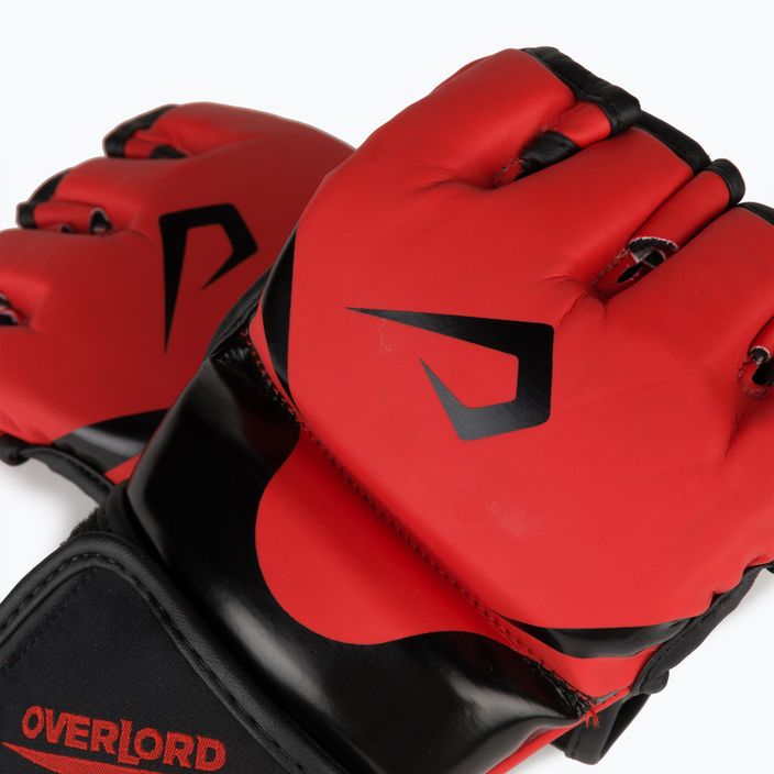 Overlord X-MMA grappling gloves red 101001-R/S 5