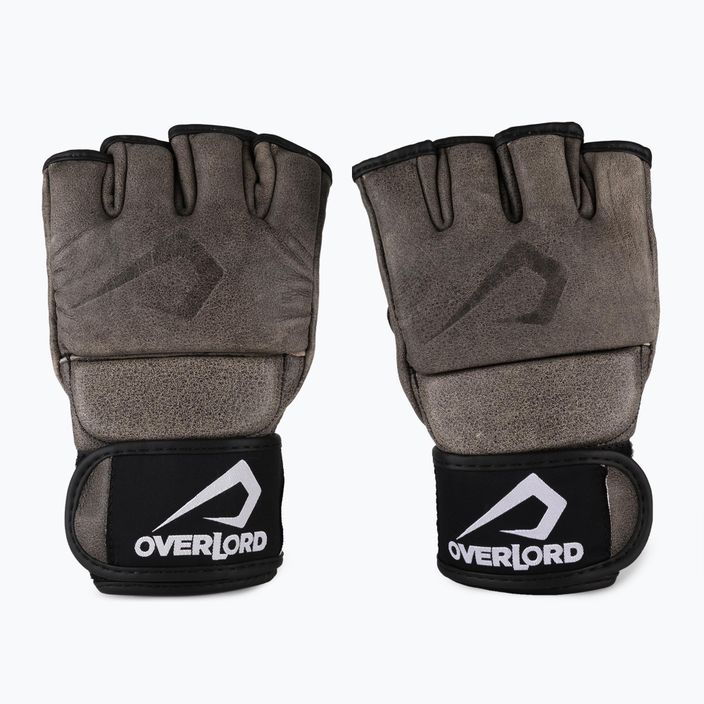 Overlord Old School MMA grappling gloves brown 101002-BR/S