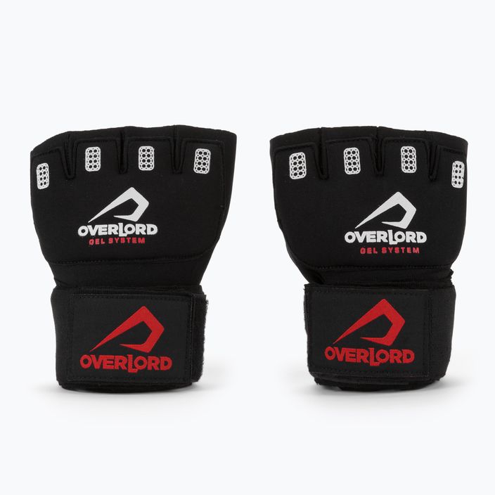 Overlord neoprene + gel boxer's overstretchers black 202001-BK/SR