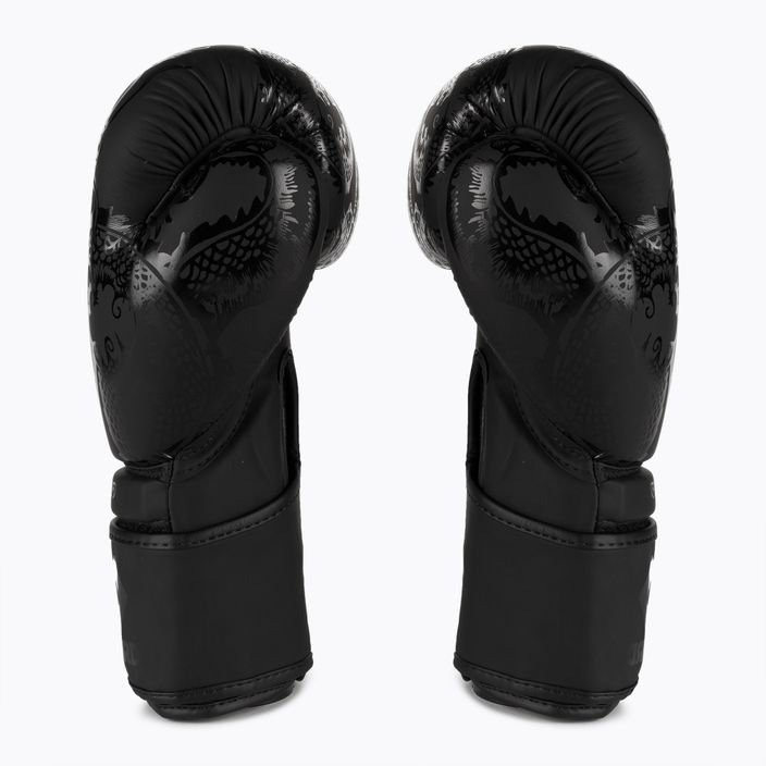 Overlord Legend synthetic leather boxing gloves black 100001-BK 4