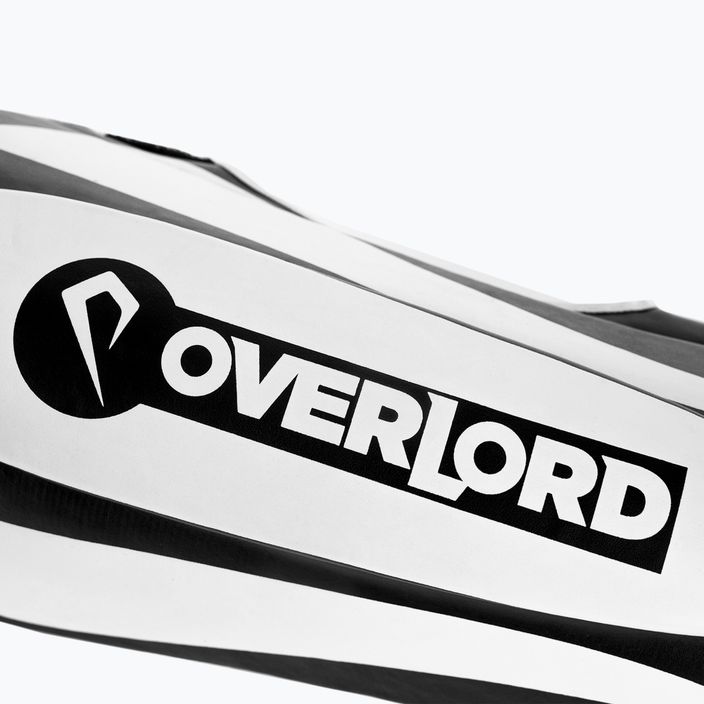 Overlord Fighter tibia protectors black and white 301004-BK/S 7