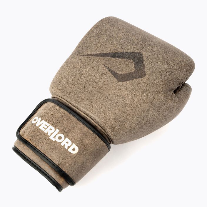 Overlord Old School brown boxing gloves 100006-BR 8
