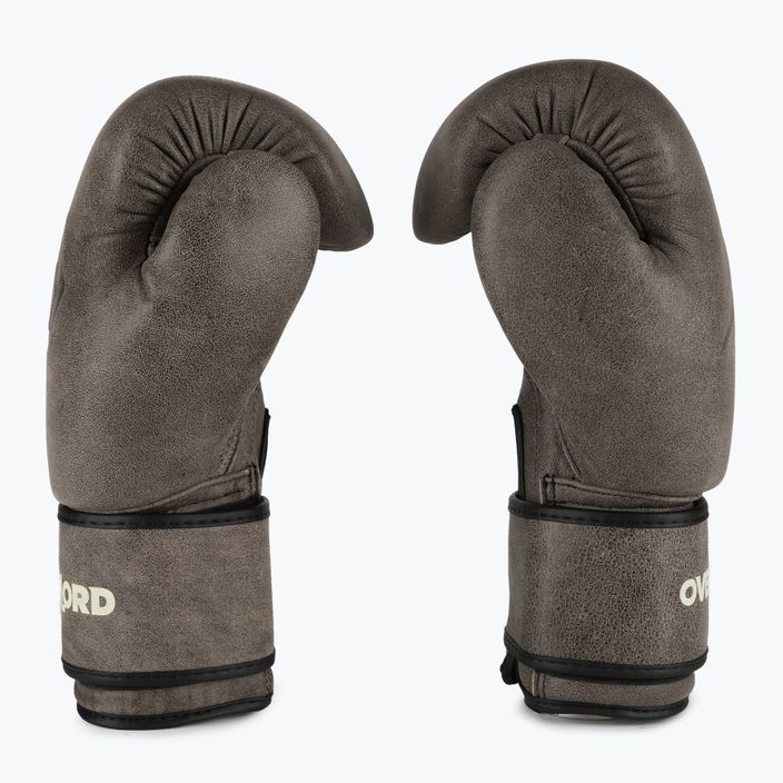 Overlord Old School brown boxing gloves 100006-BR 4