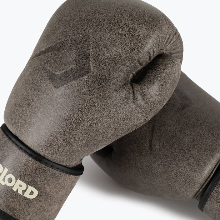 Overlord Old School brown boxing gloves 100006-BR 5