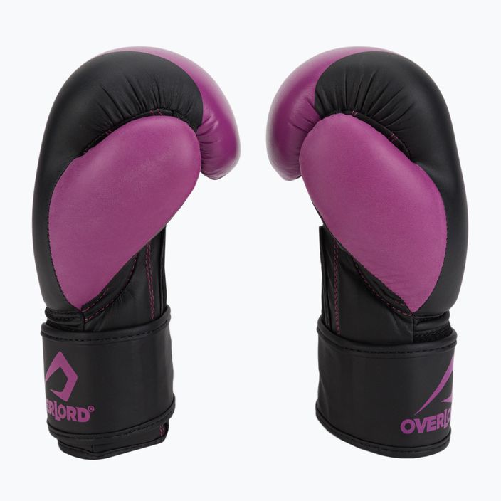 Overlord Boxer children's boxing gloves black and pink 100003-PK 4
