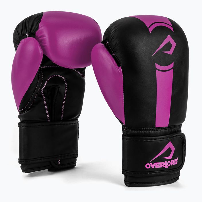 Overlord Boxer children's boxing gloves black and pink 100003-PK 6