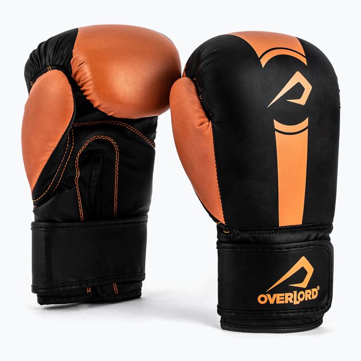 Overlord Boxer gloves black and orange 100003 6