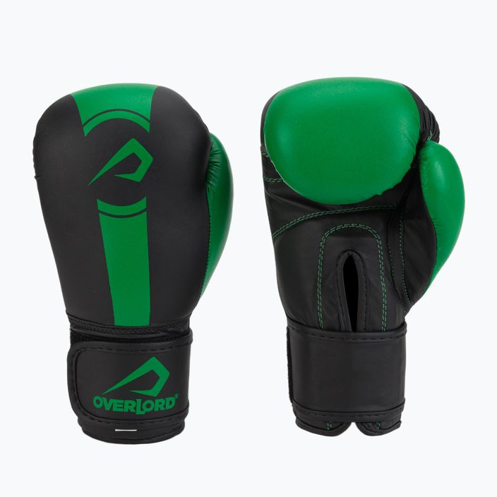 Overlord Boxer gloves black-green 100003-GR 3